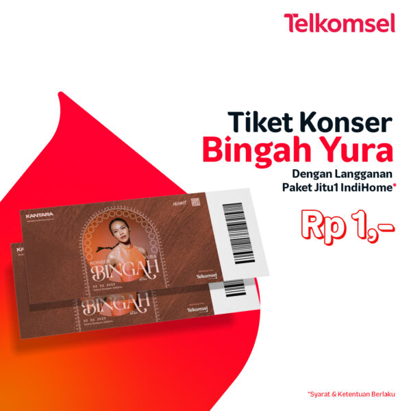 Tiket Konser Bingah Yura