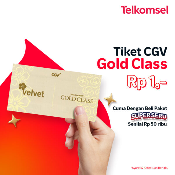 Tiket CGV Gold Class