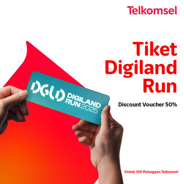 Tiket Digiland Run 2025 (Voucher Diskon 50%)