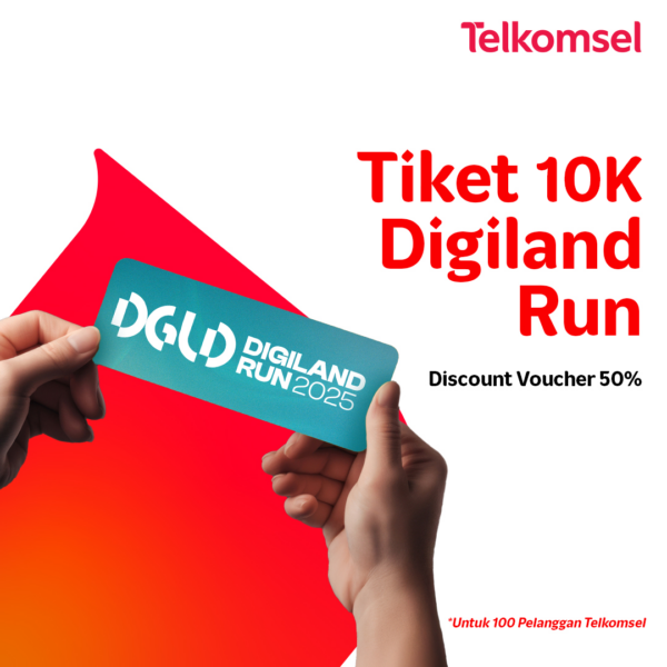 LAST CALL Tiket 10K Digiland Run 2025 (Voucher Diskon 50%)