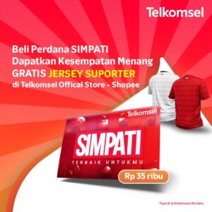 Perdana SIMPATI - Gratis Jersey - Leaderboard