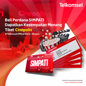 Perdana SIMPATI - Gratis Tiket Cinepolis - Leaderboard